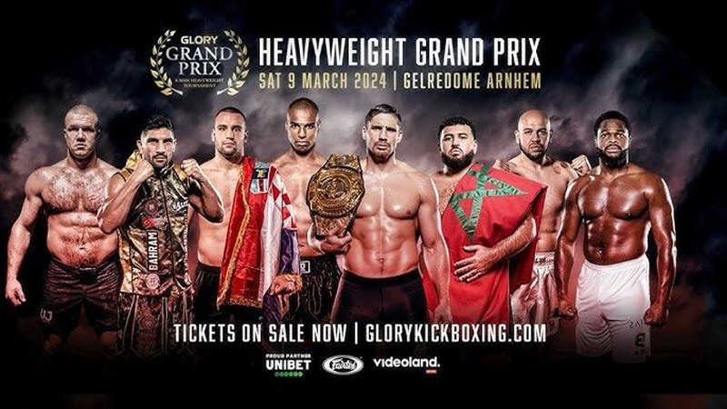 Rico Verhoeven gaat voor de overwinning op de Glory Heavyweight Grand Prix 2024