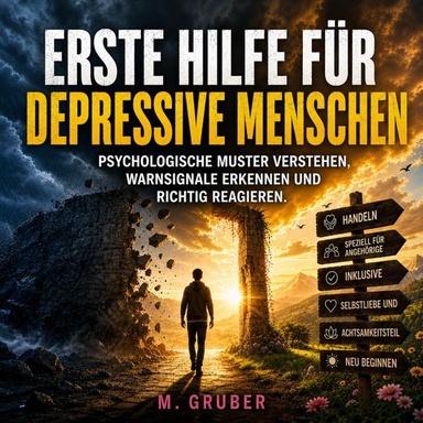 Erste Hilfe für depressive Menschen: Psychologische Muster verstehen, Warnsignale erkennen und richtig reagieren.