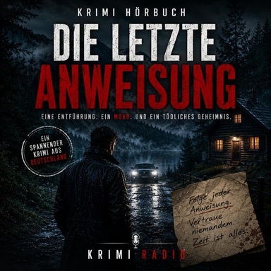 Krimi Hörbuch: Die letzte Anweisung: Eine Entführung. Ein Mord. Und ein tödliches Geheimnis.