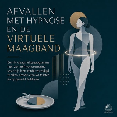 Afvallen Met Hypnose En De Virtuele Maagband: Een 14 Daags Luisterprogramma Met Vier Zelfhypnosesessies Waarin Je Leert Eerder Verzadigd Te Raken, Emotie Eten Los Te Laten En Op Gewicht Te Blijven
