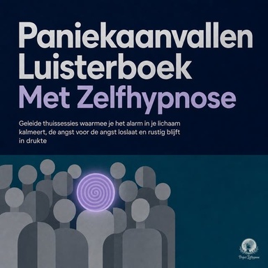 Paniekaanvallen Luisterboek Met Zelfhypnose: Geleide Thuissessies Waarmee Je Het Alarm in Je Lichaam Kalmeert, De Angst Voor De Angst Loslaat En Rustig Blijft in Drukte