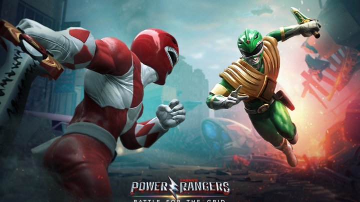 Power Rangers nemen het op tegen Street Fighters