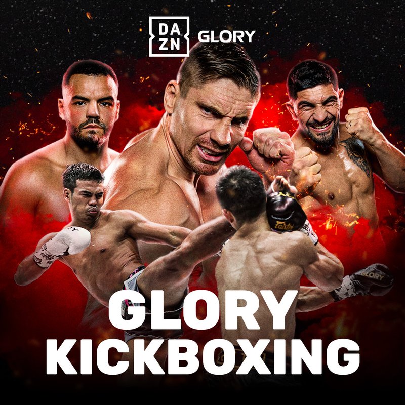 GLORY vechtsport nu exclusief te zien op DAZN – afscheid van Videoland