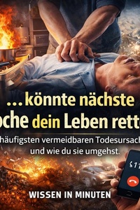 …könnte nächste Woche dein Leben retten!: Die häufigsten vermeidbaren Todesursachen – und wie du sie umgehst