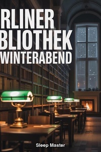 Berliner Bibliothek am Winterabend: 8 Stunden Leises Blaettern und Knisterndes Feuer