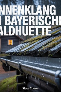 Rinnenklang an Bayerischer Waldhuette: 8 Stunden Rinnengeraeusch und Naesse auf Holzschindeln
