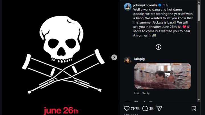 Jackass keert deze zomer terug met een vijfde film: release op 26 juni bevestigd