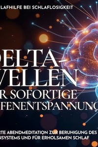 Einschlafhilfe bei Schlaflosigkeit - Delta-Wellen für sofortige Tiefenentspannung: Geführte Abendmeditation zur Beruhigung des Nervensystems und für erholsamen Schlaf