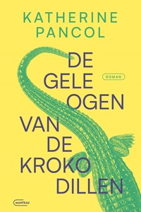 De gele ogen van de krokodillen