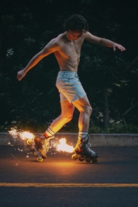 Fireworks & Rollerblades