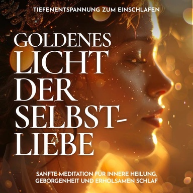 Tiefenentspannung zum Einschlafen - Goldenes Licht der Selbstliebe: Sanfte Meditation für innere Heilung, Geborgenheit und erholsamen Schlaf