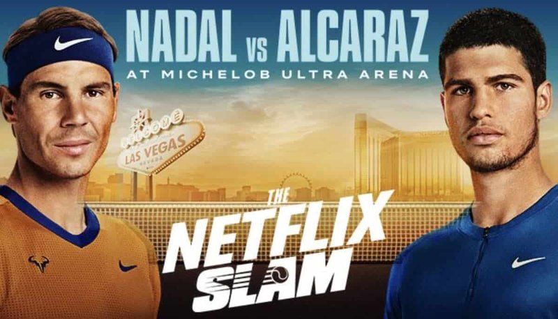 The Netflix Slam: Een Tennisduel tussen Rafael Nadal en Carlos Alcaraz