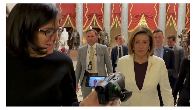 Pelosi in the House