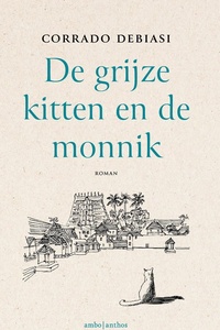 De grijze kitten en de monnik