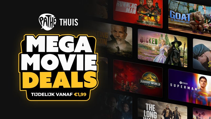 Mega Movie Deals bij Pathé Thuis: films vanaf €1,99 – ADV