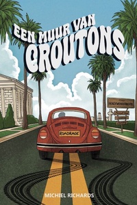 Een muur van croutons