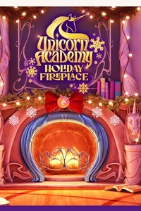 The Unicorn Academy Fireplace