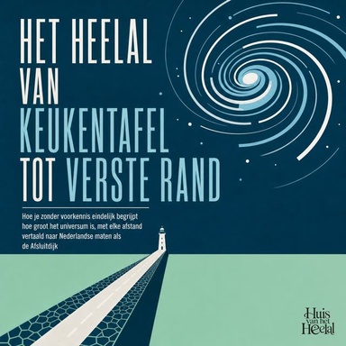 Het Heelal Van Keukentafel Tot Verste Rand: Hoe Je Zonder Voorkennis Eindelijk Begrijpt Hoe Groot Het Universum Is, Met Elke Afstand Vertaald Naar Nederlandse Maten Als De Afsluitdijk