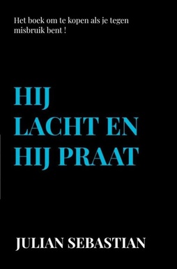 Hij lacht en hij praat