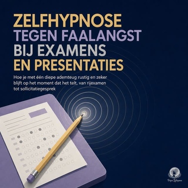 Zelfhypnose Tegen Faalangst Bij Examens En Presentaties: Hoe Je Met Één Diepe Ademteug Rustig En Zeker Blijft Op Het Moment Dat Het Telt, Van Rijexamen Tot Sollicitatiegesprek