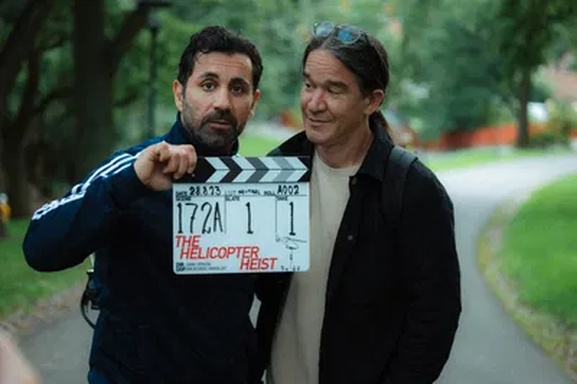 Bakom kulisserna på Helikopterrånet