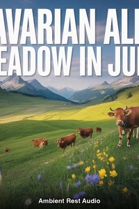 Bavarian Alps Meadow in June: 8 Hours of Alpine Cowbells and Soft Wind Through Wildflower Meadow
