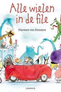 Alle wielen in de file