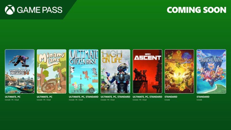 Xbox Game Pass juli 2025: Tony Hawk’s Pro Skater, Minami Lane en meer