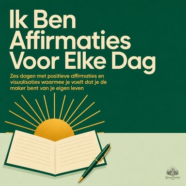 Ik Ben Affirmaties Voor Elke Dag: Zes Dagen Met Positieve Affirmaties En Visualisaties Waarmee Je Voelt Dat Je De Maker Bent Van Je Eigen Leven