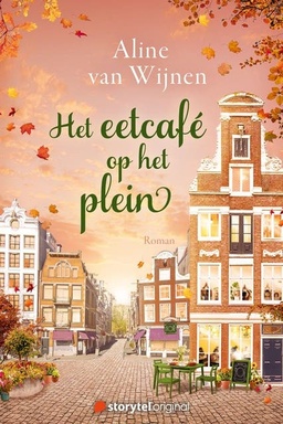 Het eetcafé op het plein