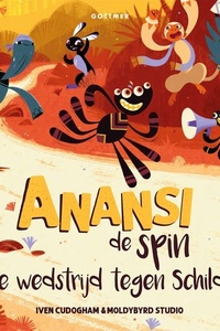 Anansi de spin en de wedstrijd tegen Schildpad