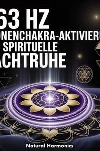 963 Hz Kronenchakra-Aktivierung für spirituelle Nachtruhe: 10 Stunden Solfeggio-Frequenz für Tiefe Meditation und Erhabenen Schlaf