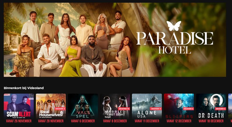 Nieuw op Videoland in december 2025: alle nieuwe films, series en speciale releases